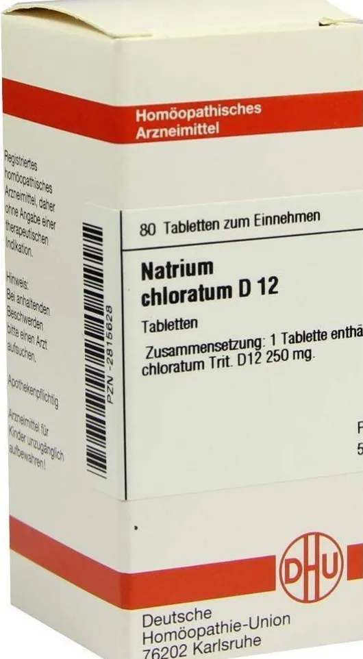 Dhu Natrium Chloratum D12 80 Tabletten
