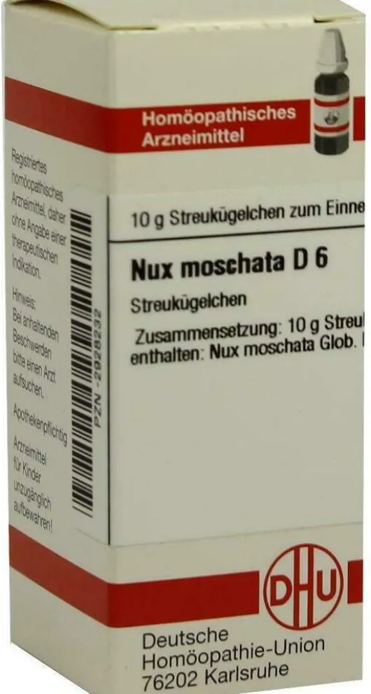Dhu Nux Moschata D6 Globuli