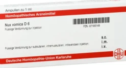 Dhu Nux Vomica D6 Ampullen 50 X 1 ml
