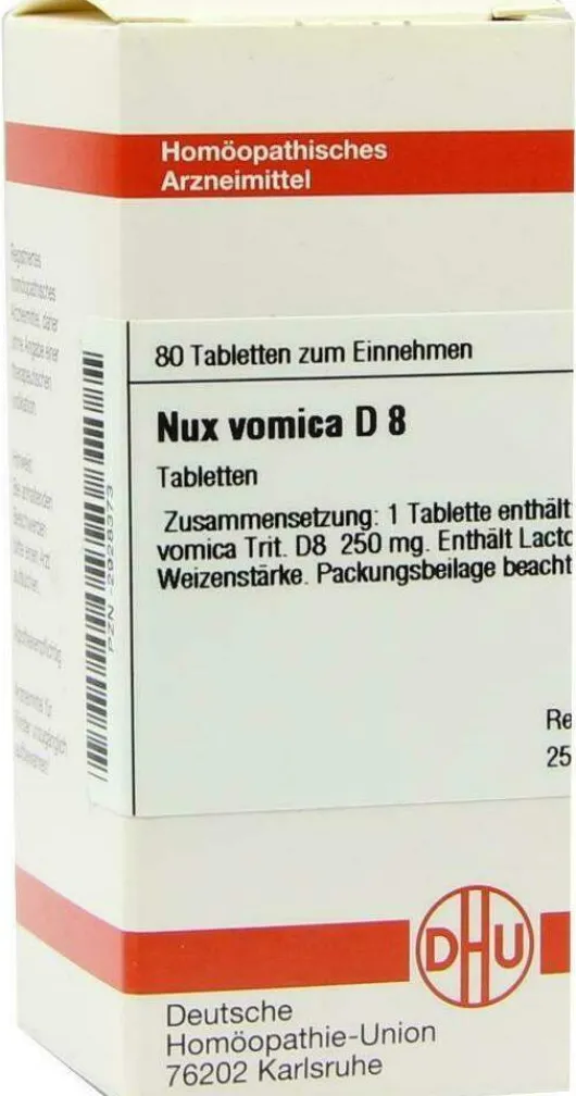 Dhu Nux Vomica D8 Tabletten