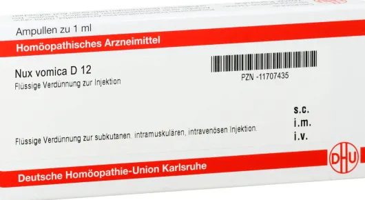 Dhu Nux Vomica D12 8 X 1 Ampullen
