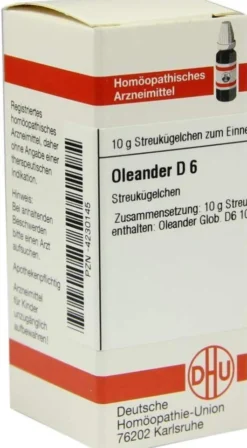 Dhu Oleander D6 Globuli