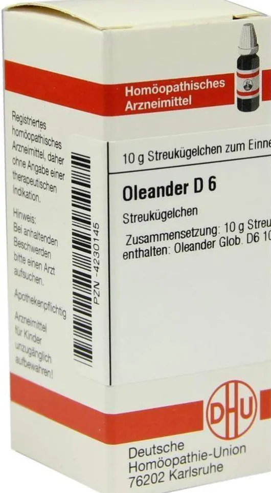 Dhu Oleander D6 Globuli