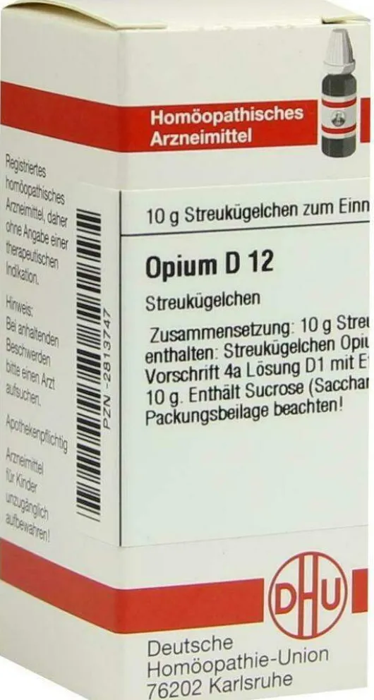 Dhu Opium D12 10 G Globuli