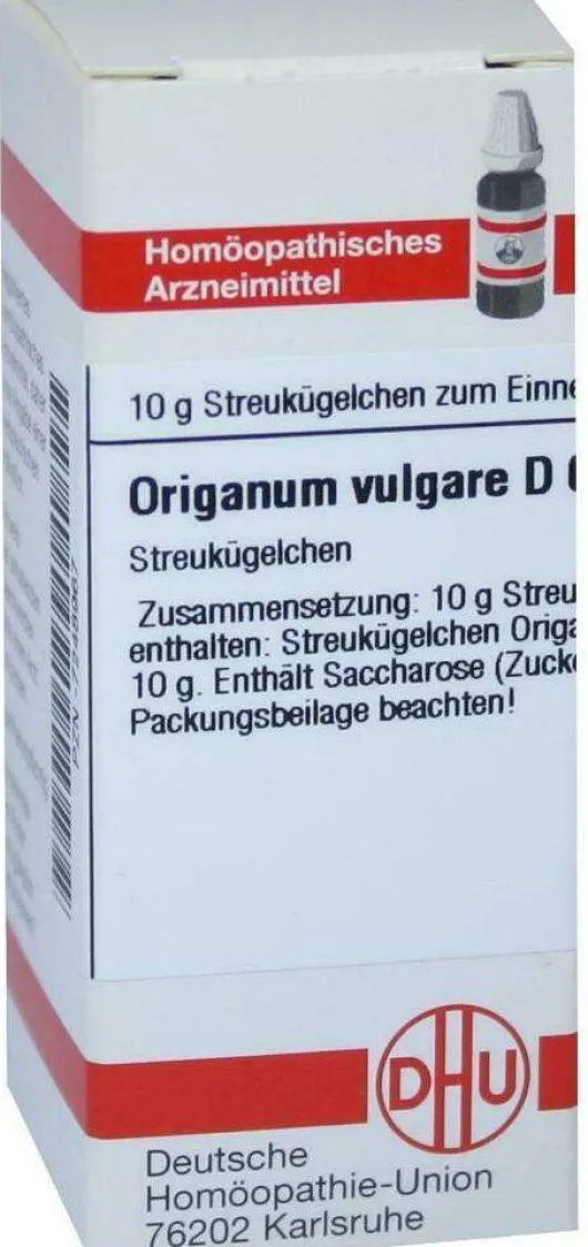Dhu Origanum Vulgare D6 Globuli