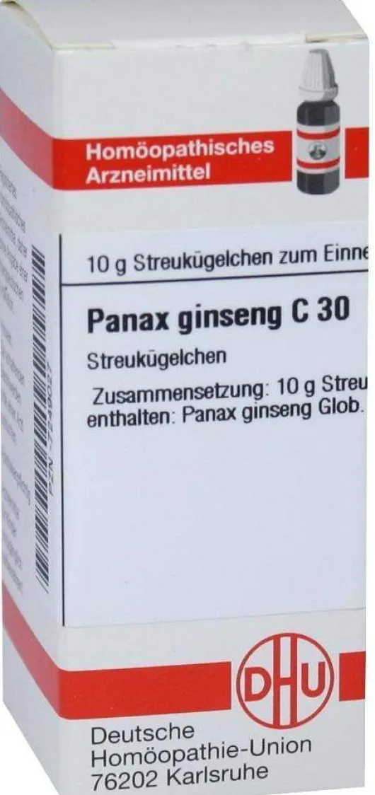 Dhu Panax Ginseng C30 Globuli