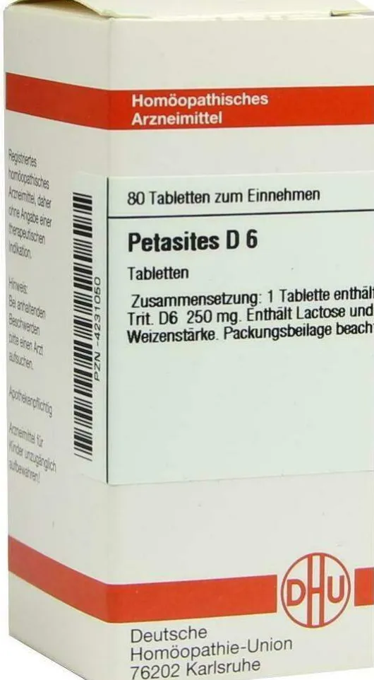 Dhu Petasites D6 80 Tabletten