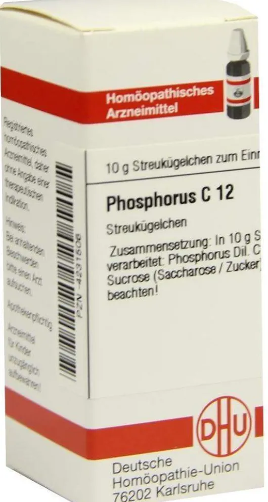 Dhu Phosphorus C12 10 G Globuli
