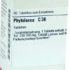 Dhu Phytolacca C30 Tabletten