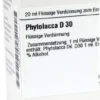 Dhu Phytolacca D30 Dilution 20 ml