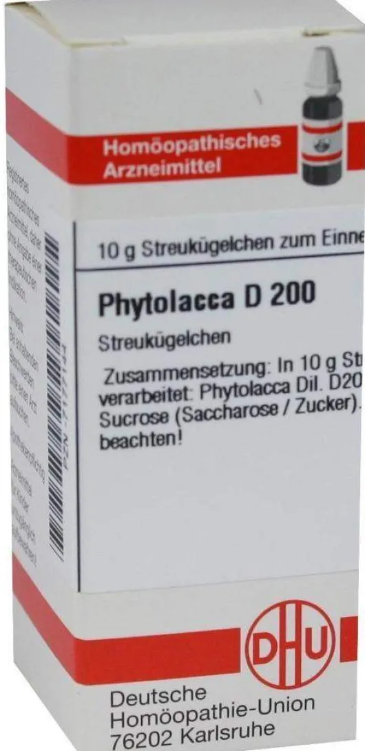 Dhu Phytolacca D200 Globuli