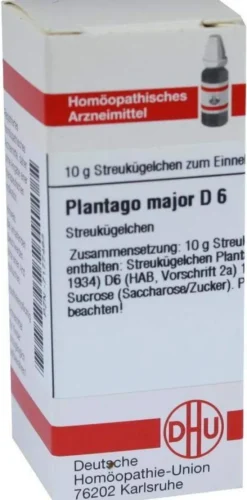 Dhu Plantago Major D6 Globuli