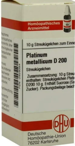 Dhu Platinum Metallicum D200 10 G Globuli