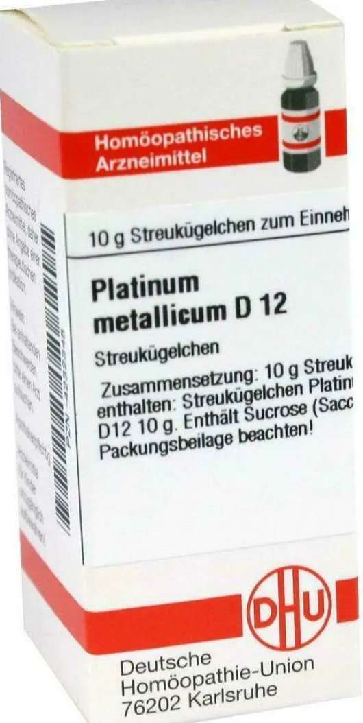 Dhu Platinum Metallicum D12 Globuli