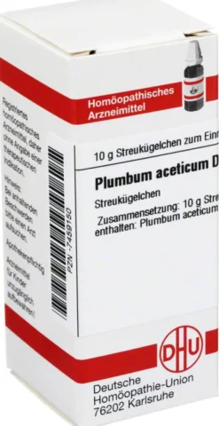 Dhu Plumbum Aceticum D12 Globuli