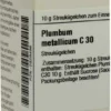 Dhu Plumbum Metallicum C30 Globuli