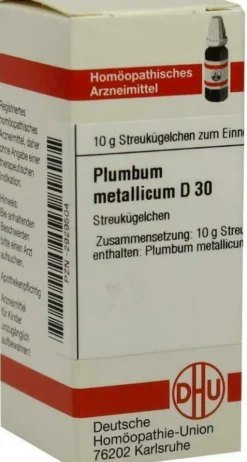 Dhu Plumbum Metallicum D30 Globuli