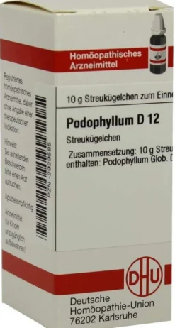 Dhu Podophyllum D12 Globuli