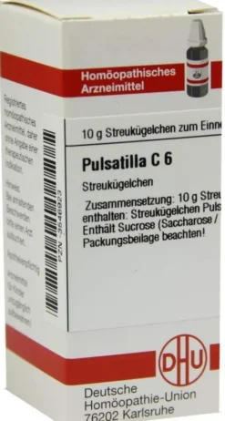 Dhu Pulsatilla C6 10 G Globuli