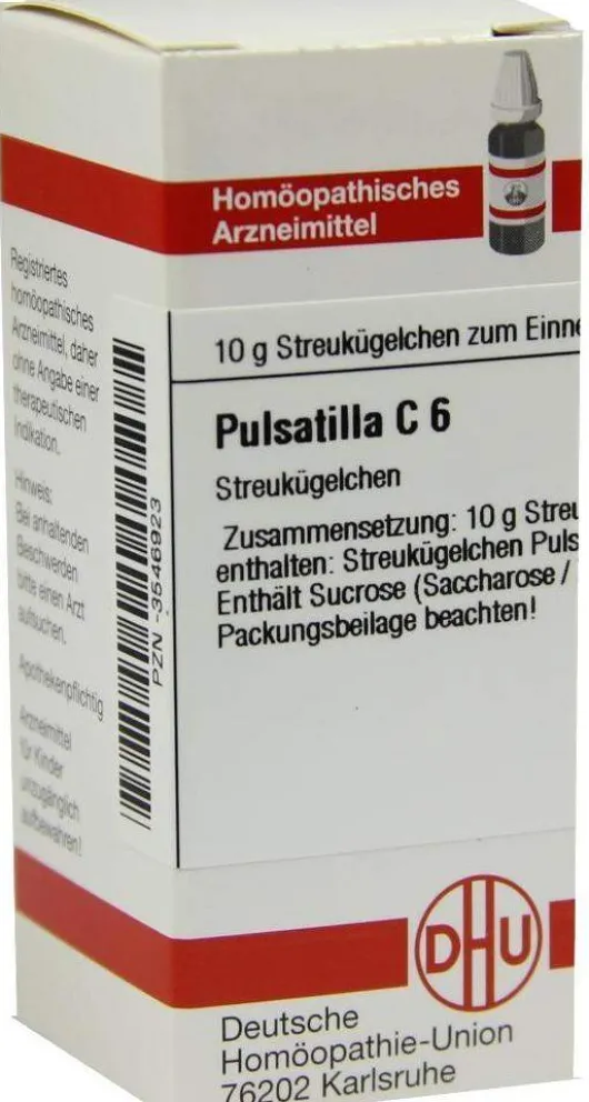 Dhu Pulsatilla C6 10 G Globuli