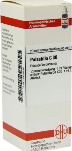 Dhu Pulsatilla C30 20 ml Dilution