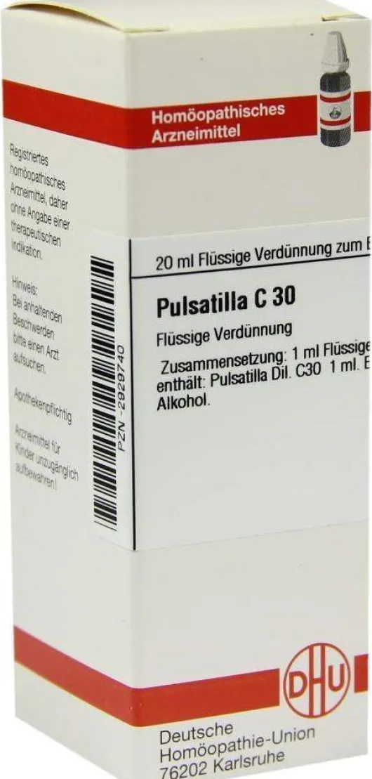 Dhu Pulsatilla C30 20 ml Dilution