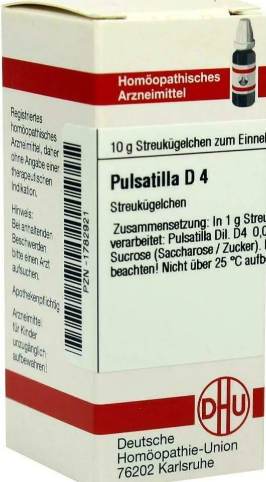 Dhu Pulsatilla D4 10 G Globuli