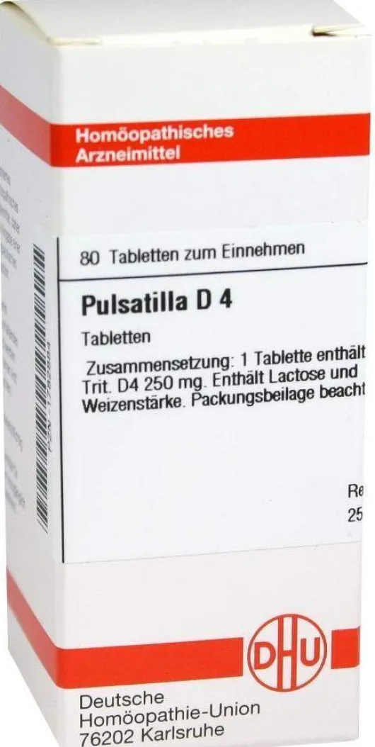 Dhu Pulsatilla D4 80 Tabletten