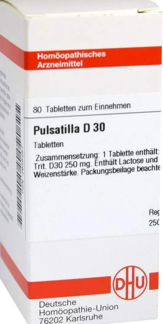 Dhu Pulsatilla D30 80 Tabletten