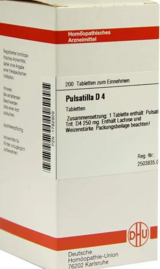 Dhu Pulsatilla D4 200 Tabletten