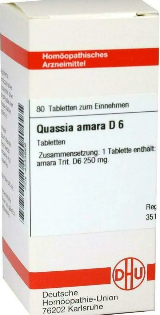 Dhu Quassia D6 Tabletten