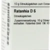 Dhu Ratanhia D6 Globuli