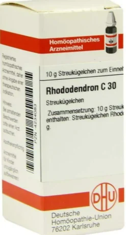 Dhu Rhododendron C30 10 G Globuli