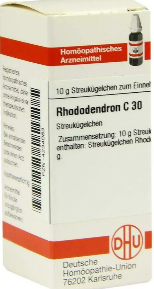 Dhu Rhododendron C30 10 G Globuli