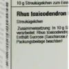 Dhu Rhus Toxicodendron C6 10 G Globuli