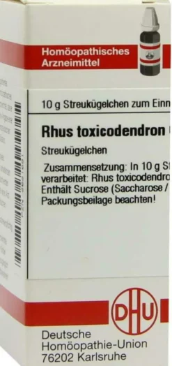 Dhu Rhus Toxicodendron C6 10 G Globuli