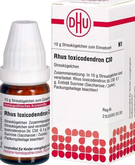 DHU Rhus toxicodendron C30 10 G Globuli