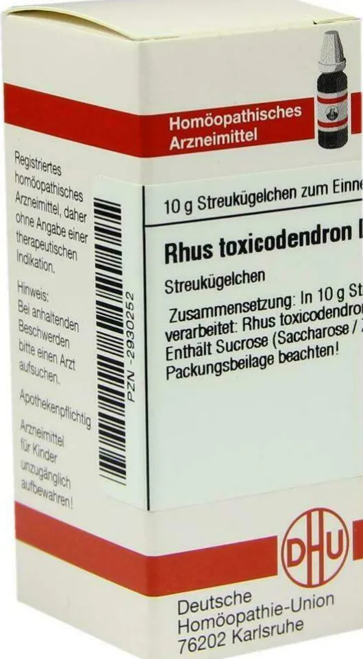 Dhu Rhus Toxicodendron D200 Globuli