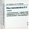 Dhu Rhus Toxicodendron D4 80 Tabletten