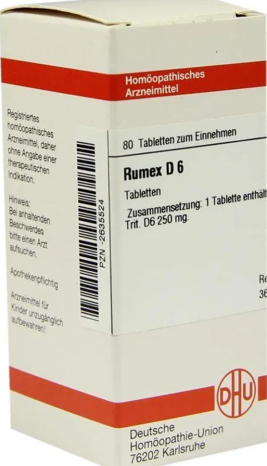 Dhu Rumex D6 80 Tabletten