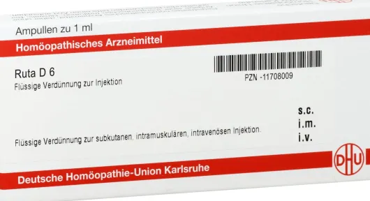 Dhu Ruta D6 8 X 1 ml Ampullen
