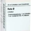 Dhu Ruta Urtinktur 20 ml Dilution