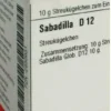 Dhu Sabadilla D12 10 G Globuli