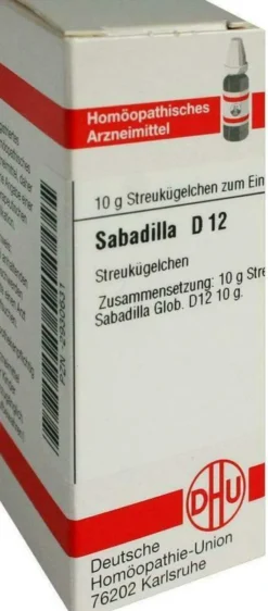 Dhu Sabadilla D12 10 G Globuli