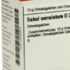 Dhu Sabal Serrulatum D3 10 G Globuli