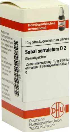 Dhu Sabal Serrulatum D2 Globuli