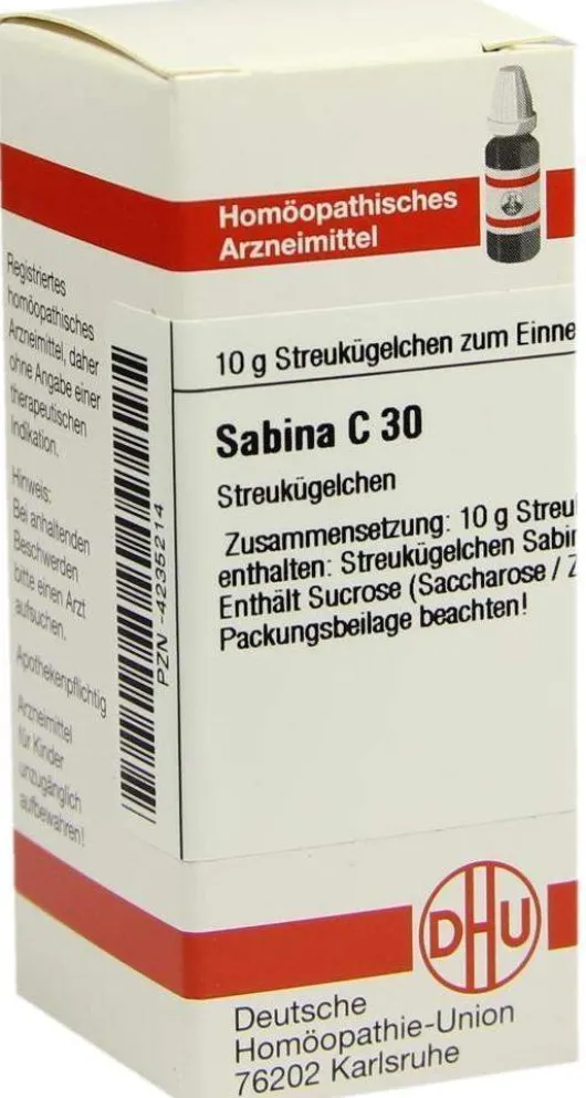 Dhu Sabina C30 Globuli