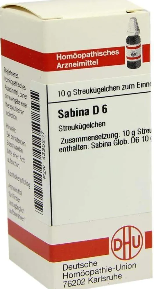 Dhu Sabina D6 Globuli