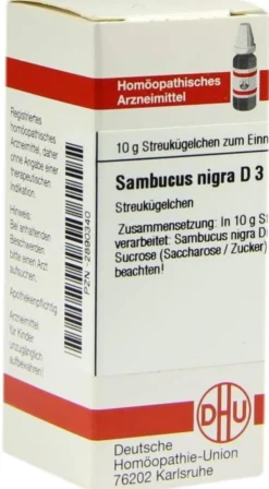 Dhu Sambucus Nigra D3 10 G Globuli