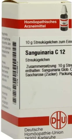 Dhu Sanguinaria C12 10 G Globuli